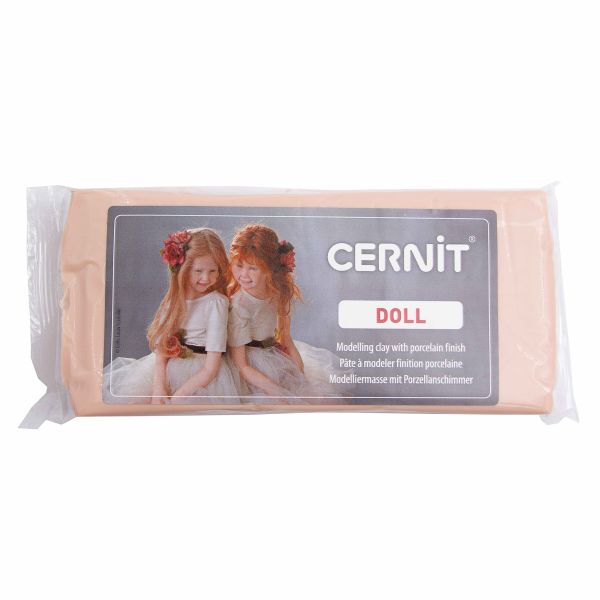Полимерная глина Cernit Doll collection, 500 г, 855 цвет загара