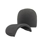 Плечевые накладки (подплечники) втачные 100х150х12 мм, черный, 50 пар