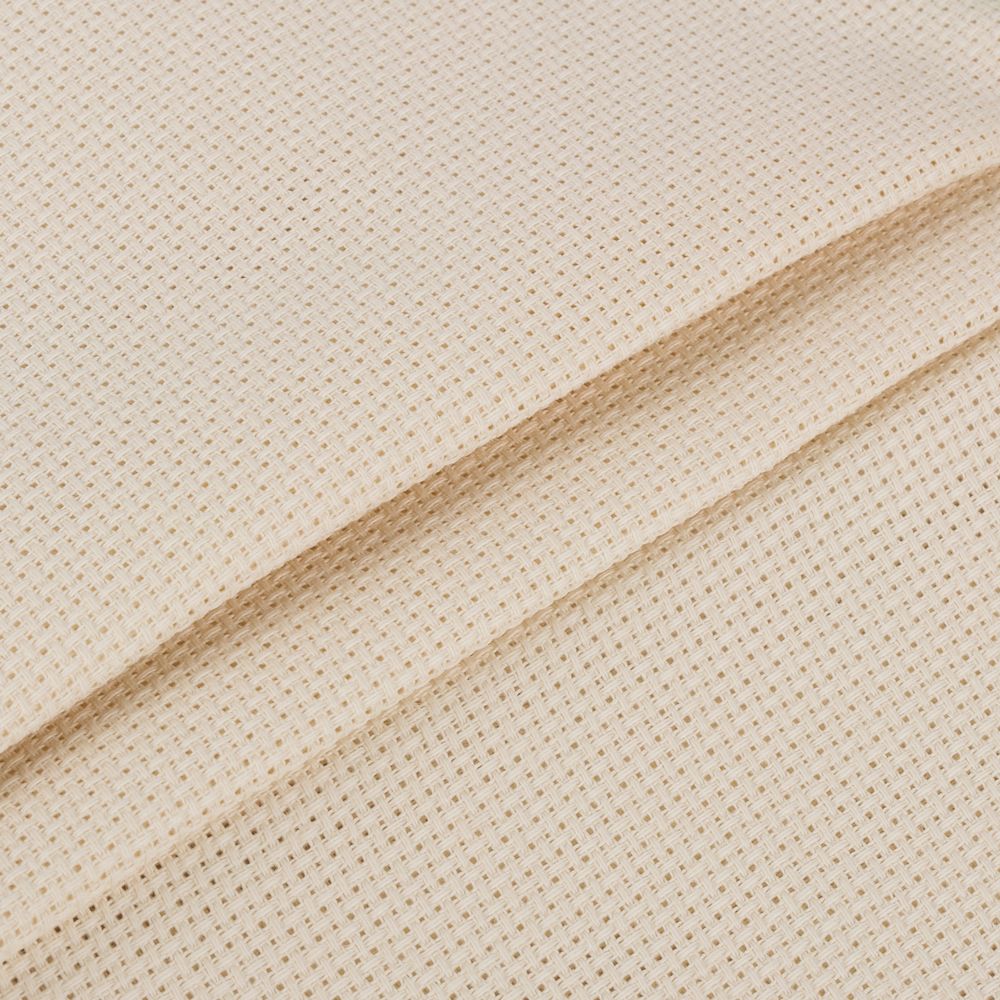 Канва Zweigart Aida Premium 14 ct, 50х50±2 см, 264 кремовый, Zweigart