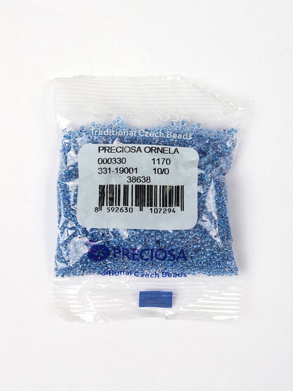 Бисер Preciosa 10/0 (2.3 мм), 50 г, CTC цв. 38638/331-19001