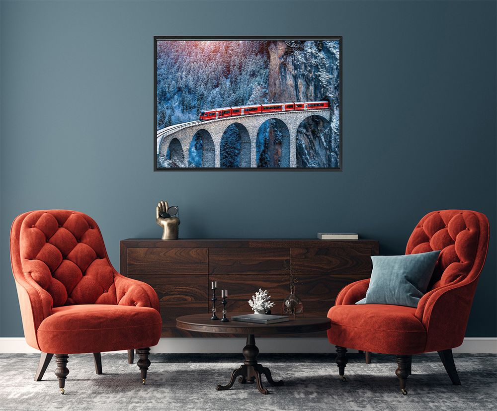 Пазл 2000 элементов, Мост в снежном царстве, PZL-2000/28, Фрея