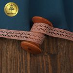 Кружево вязаное (тесьма) 15 мм / 10 метров, цв.32 розовый, Kruzhevo