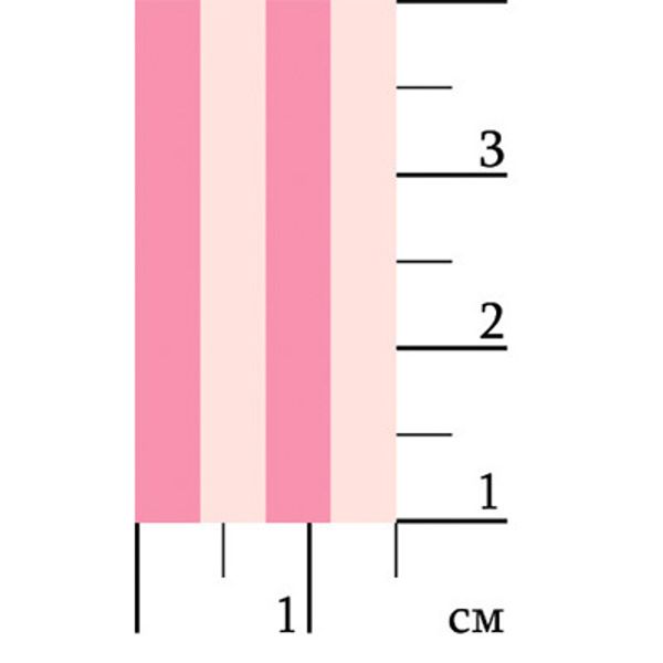 Ткань для пэчворка Peppy Бабушкин сундучок, отрез 50х55 см, 140 г/м², БС-28 полоска я.розовый, Peppy