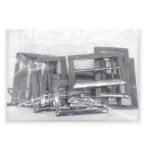 Пряжка регулировочная металл 45 мм, чер.никель ГР, 6905, 10 шт, BIG