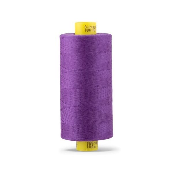 Нитка универсальная Gutermann Mara 120/2, 1000 м, 700207, 392 фиолетовый джинс, 1 шт
