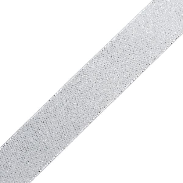 Лента металлизированная 25.0 мм / 32.9±2 метров, 0080-2500 (серебро)