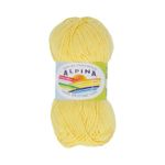 Пряжа Alpina Holly / уп.10 мот. по 50г, 200м, 500 желтый