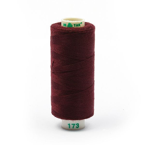 Нитки швейные бытовые Dor Tak 40/2, 366 м / 10 кат., 173 коричневый