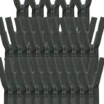 Молния трактор Arta Т6 (6 мм) 1 зам., разъем., 80 см, ОПТ. УП. 25 ШТ., 175 т.хаки