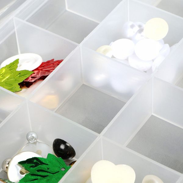 Контейнер для мелочей 17.7х10.2х2.3 см цв. в ассортименте