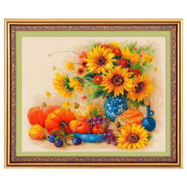 Набор для вышивания нитками Риолис, Солнечный день 50х40см