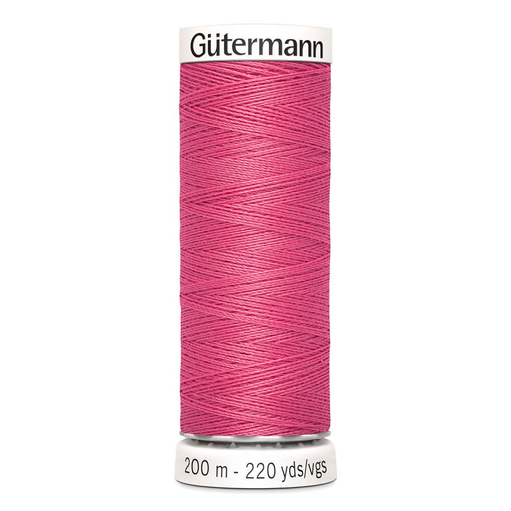 Нитки универсальные Gutermann Sew-all 100 (200 метров), 5 кат. | 890 т.пурпурно-розовый