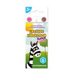 Набор цветных карандашей, короткие Зебра SCP-1006 заточенный 16х6 цв, Набор цветных карандашей, короткие Зебра SCP-1006 заточенный 16х6 цв, ВКФ SCP-1006