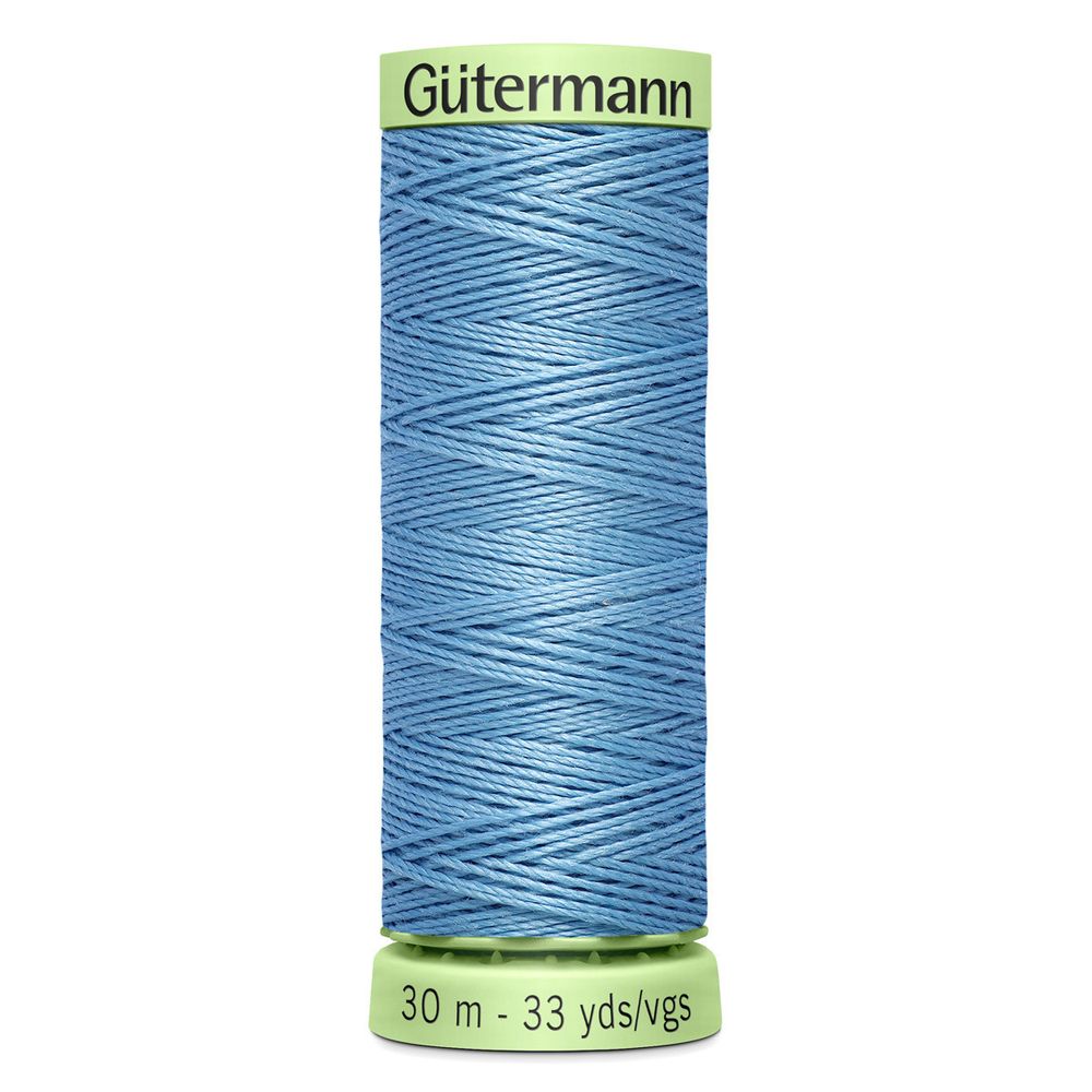 Нитки отделочные Gutermann Top Stitch, 30м, 143 серо-голубой, 5 катушек