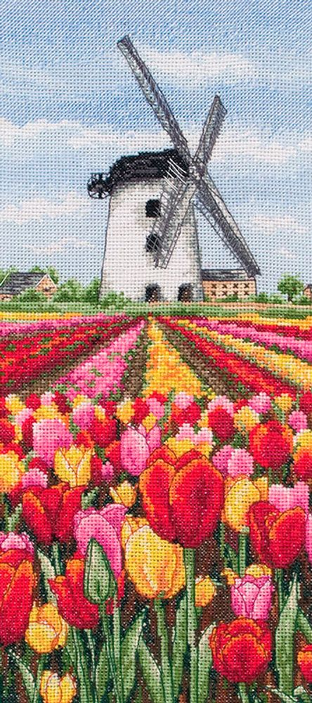 Anchor, Dutch Tulips Landscape, 32х14 см