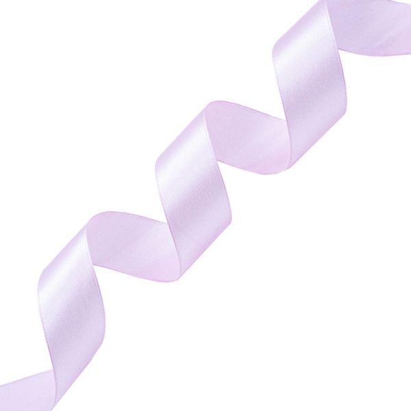 Лента атласная 1-сторонняя 25.0 мм / 22.86±1 метров, 163 бледно-лиловый, Globus