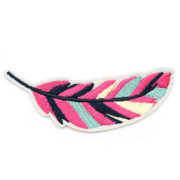 Термоаппликация Яркое перо, 8,5х2,8см, Hobby&Pro