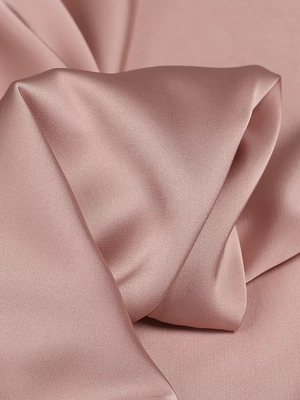 Шелк Армани 90 г/м², 150 см / 2 метра TBYArm-061 цв.61 пудра розовая