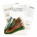 Набор для вышивания нитками Panna, Волшебный Городок, 38х26 см