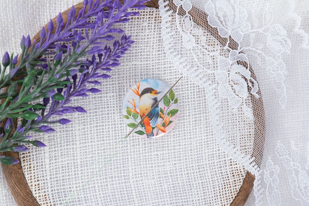 Игольница магнитная №07 Птичка, Gamma NEM