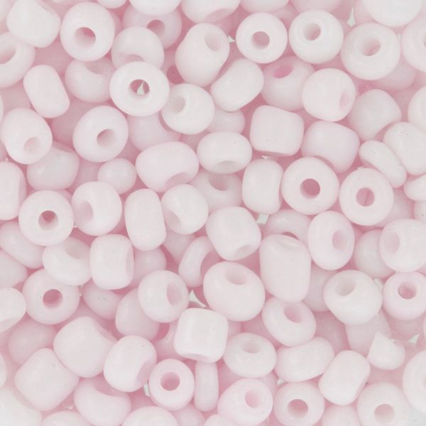 Бисер Zlatka 8/0 (2.9 мм), 100 г (10х10 г), №0055 розовый, GR