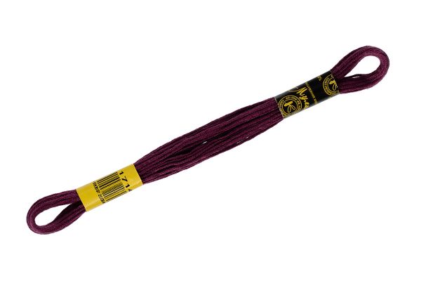 Мулине ПНК им.Кирова цв.1714 баклажан, Россия, 24 мотка по 8 метров