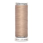 Нитки универсальные Gutermann Sew-all 100 (200 метров), 5 кат. | 422 холодный бежевый