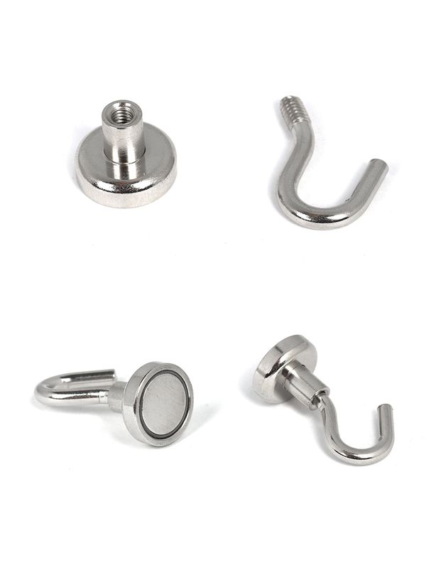 Крючок на неодимовом магните E16, 6 шт