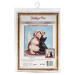 Набор для вышивания нитками Hobby&Pro, Друзья, 28х27 см