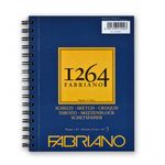 Альбом для графики 90 г/м², 14.8х21 см, на спирали, Fabriano 19100634