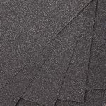 Бумага цветная глиттерная 250 г/м², А4, 21х29.7 см, 10 шт, 07-черный (black), Vista-Artista GLIT-A4