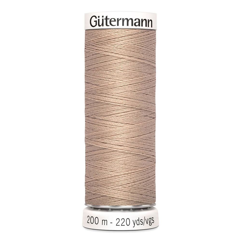 Нитки универсальные Gutermann Sew-all, 200м, 422 кэмел розовый