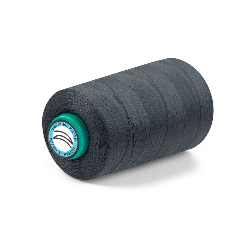 Нитки универсальные Nitka 40/2, 4570 м (5000 ярд) / 1 кат., 343 серый