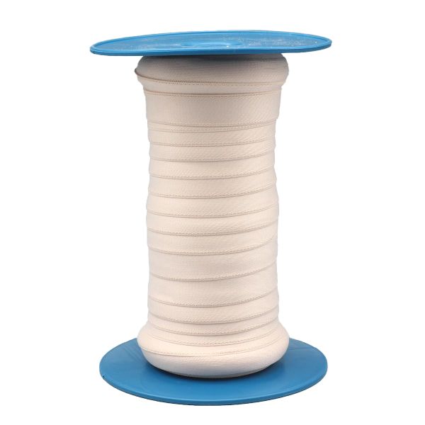 Резинка бельевая (бретелечная) матовая 15.0 мм / 50 метров, 154 св.бежевый