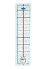 Линейка для пэчворка 10х45 см, пластик, Gamma QRL-07