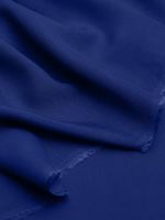 Штапель 110 г/м², 145 см / 2 метра, TBY-Vi-30-43.2, цв.43 яр.синий