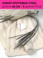 Набор Maxwell Black 40 см, 9 спиц