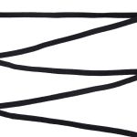 Резинка бельевая (стандартная) 5.0 мм / 10х10 метров, черный, С-842/1