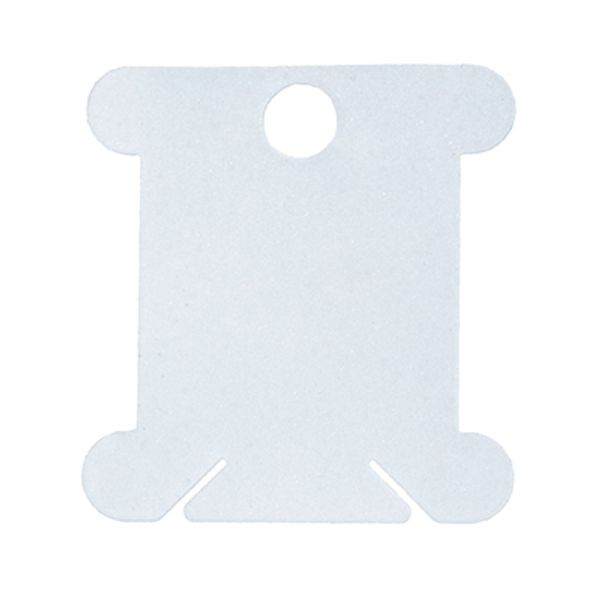 Бобины для мулине 3.7 см, 4 см, 20 шт, белый, Gamma WP-20