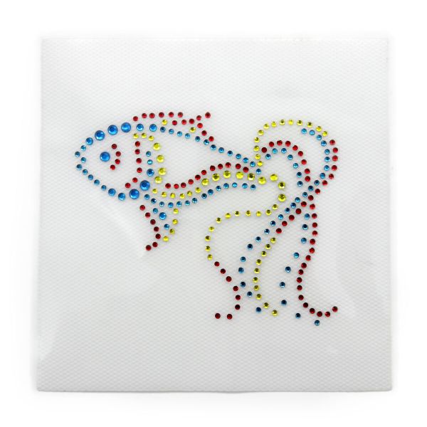 Термоаппликация из страз Cristyle ADS050