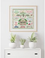 Набор для вышивания нитками Риолис 2181, Свадьба, 35х35 см