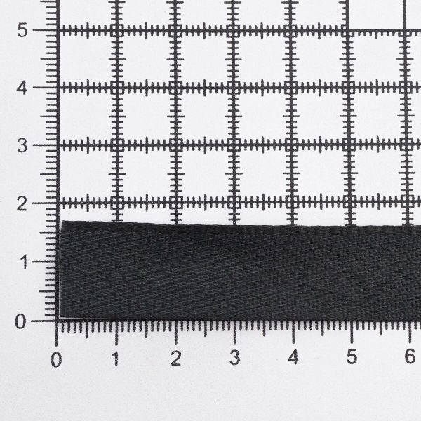 Тесьма брючная 15,5 мм, 48-5297 (0041 т.серый), 200 м