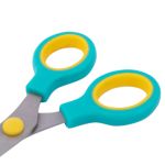 Ножницы школьные 13.3 см, с прорезиненными ручками, Лео LLSE-02