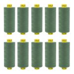 Нитка особо тонкая Gutermann Mara №150 (150/2), 1000 м, 713953, цв. 920 спаржа, 1 катушка