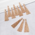 Кисть шторная l=10 см, полиэстер, 10 шт, 21 бежевый, CL-034