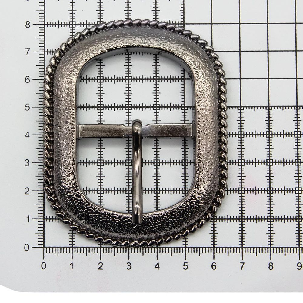 Пряжка 40 мм мет. чер.никель, 2 шт