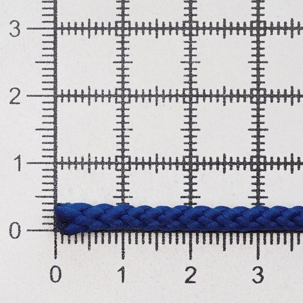 Шнур плетеный ⌀4.0 мм / 30 метров, василек