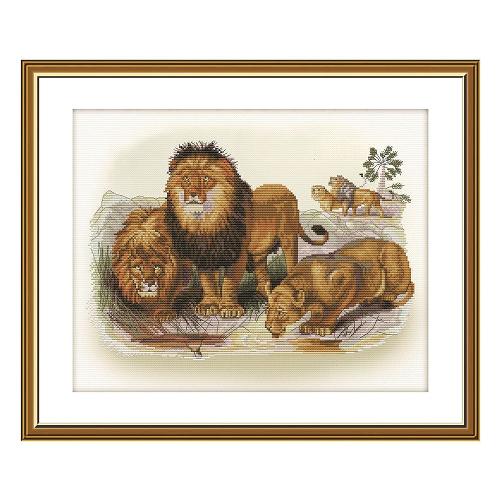 Набор для вышивания нитками Нова Слобода, Прайд 30х38 см