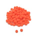 Помпоны декоративные ⌀10мм, 100 шт/упак, Astra&Craft (PA-005 оранжевый)