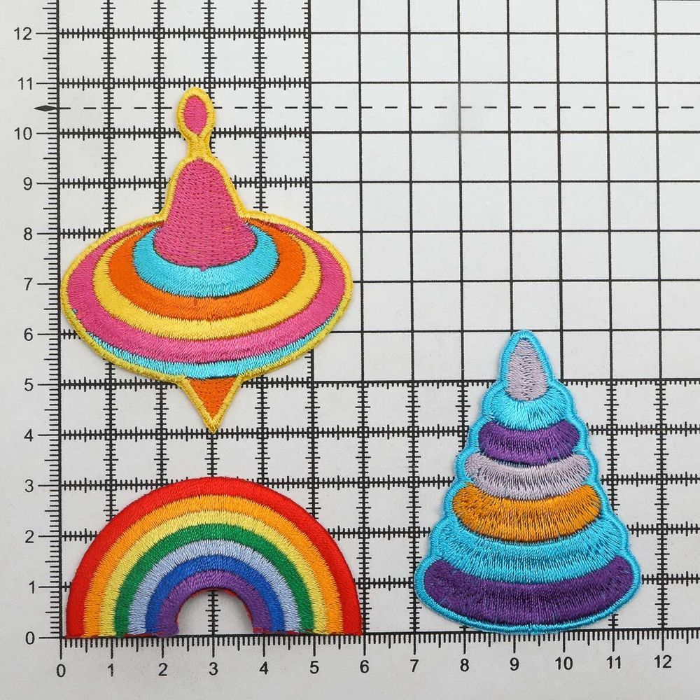 Набор термоаппликаций детский мультиколор 3